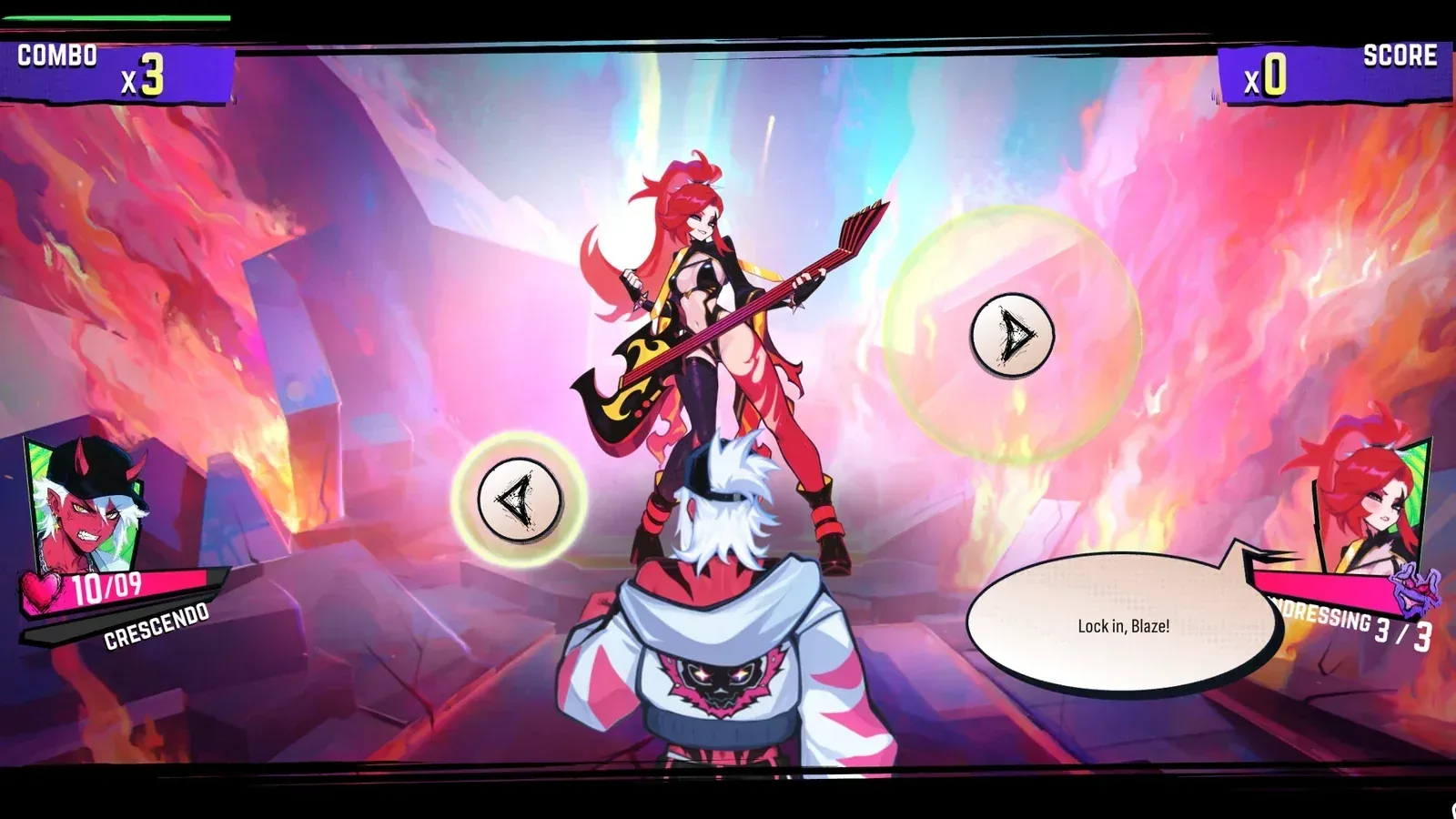 瑟瑟偶像退魔团16:9游戏画面